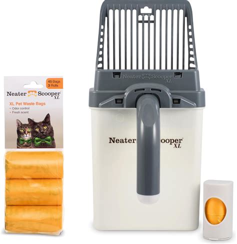 neater scooper cat litter scoop.